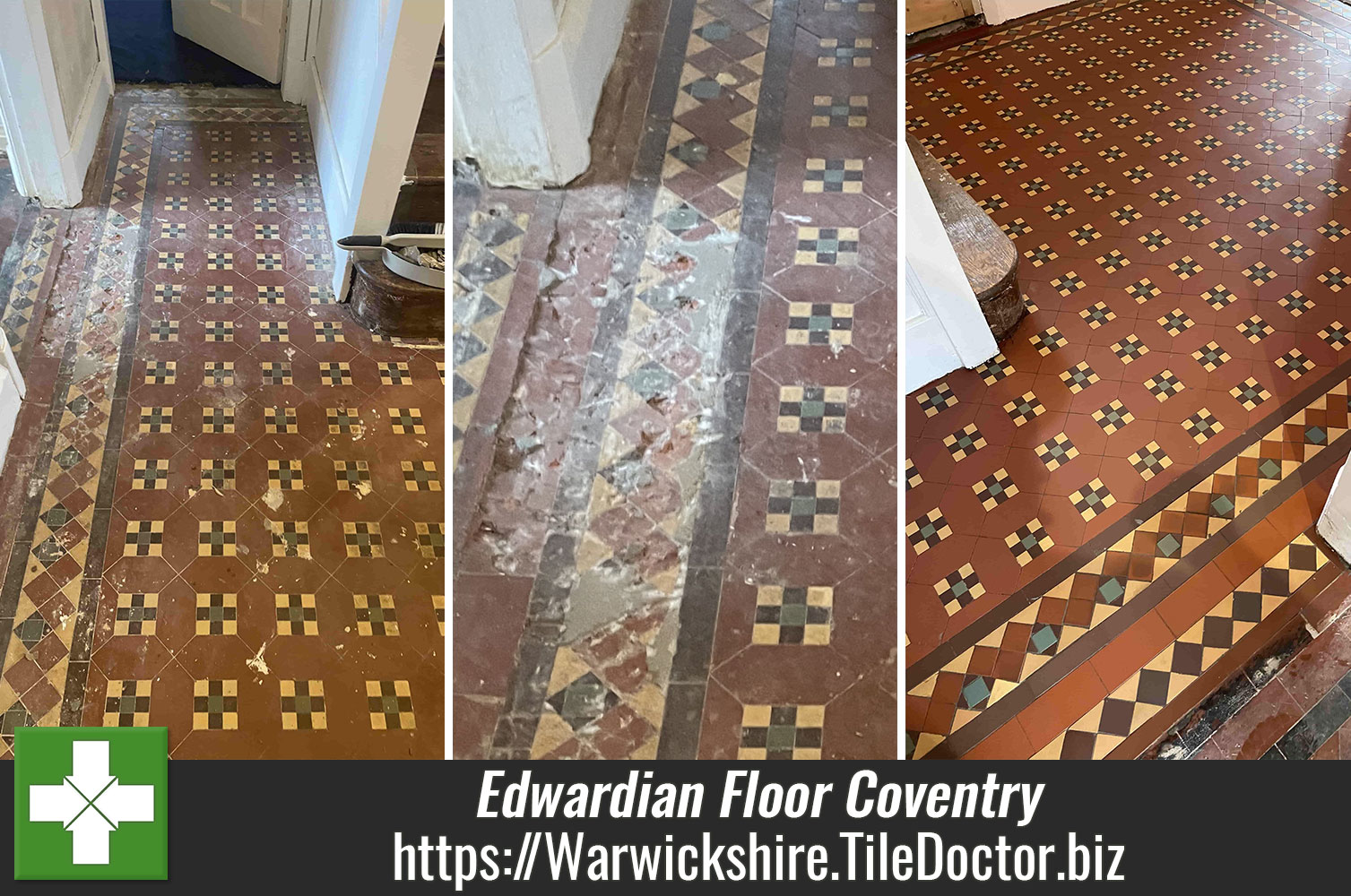 Geometric Edwardian Floor Restoration Mount Nod Coventry