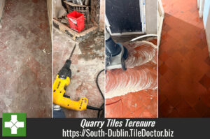 Quarry Tiled Floor Restoration Terenure Dublin