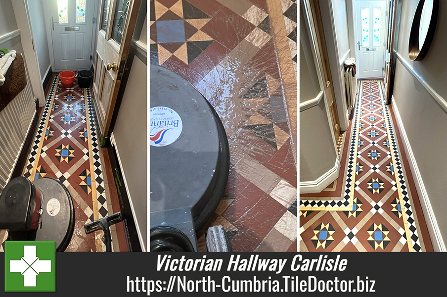 Victorian Tiled Hallway Renovation Carlisle Cumbria